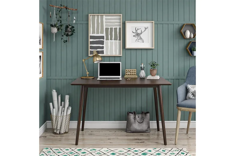 Työpöytä Brittany 121 cm Luonnonväri - Novogratz - Huonekalut - Pöytä & ruokailuryhmä - Työpöytä - Kirjoituspöytä