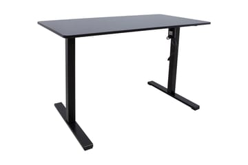 Työpöytä Ergo Optimal 1-moottorilla 120x60 cm Musta - Huonekalut - Pöytä & ruokailuryhmä - Työpöytä - Kirjoituspöytä