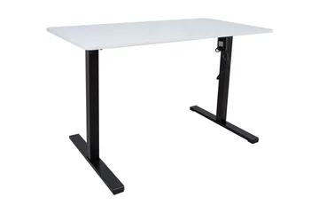 Työpöytä Ergo Optimal 1-moottorilla 120x60 cm Valkoinen - Huonekalut - Pöytä & ruokailuryhmä - Työpöytä - Kirjoituspöytä