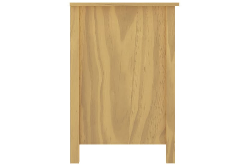 Työpöytä Hill Range 3 laatikolla 120x50x74 cm täysi mänty - Ruskea - Huonekalut - Pöytä & ruokailuryhmä - Työpöytä
 - Kirjoituspöytä