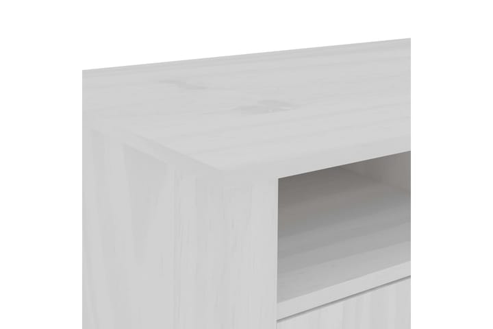 Työpöytä Hill Range valkoinen 150x50x74 cm täysi mänty - Tietokonepöytä
 - Kirjoituspöytä