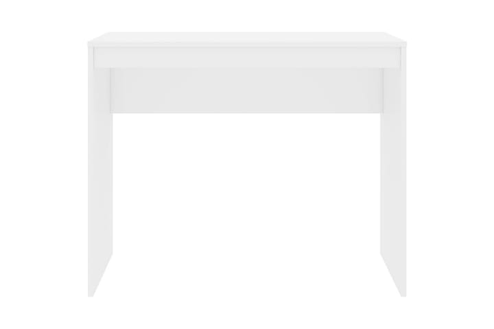 Työpöytä korkeakiilto valkoinen 90x40x72 cm lastulevy - Valkoinen - Tietokonepöytä
 - Kirjoituspöytä