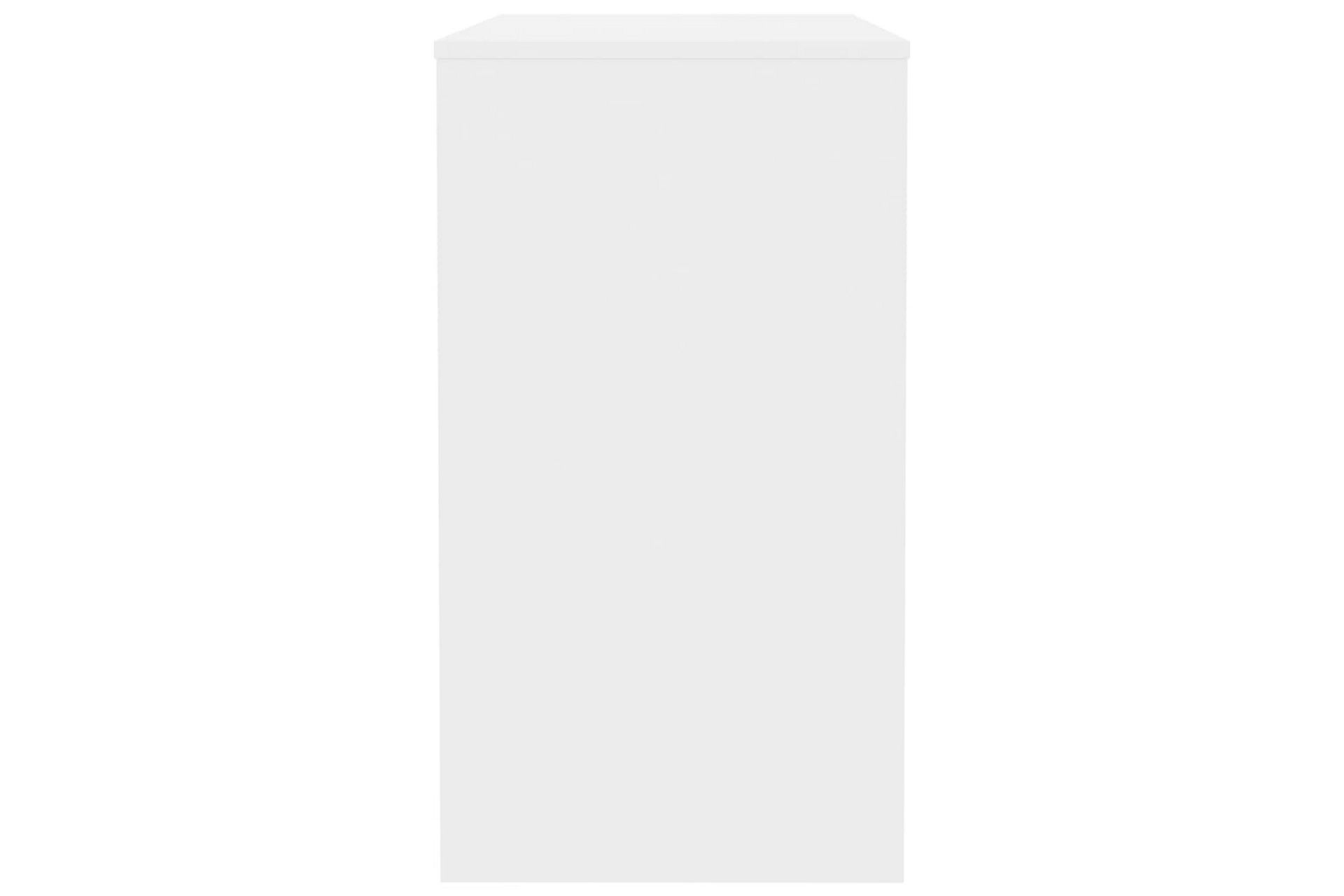 Työpöytä korkeakiilto valkoinen 90x40x72 cm lastulevy - Valkoinen - Huonekalut - Pöytä & ruokailuryhmä - Työpöytä
 - Kirjoituspöytä