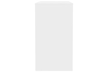 Työpöytä korkeakiilto valkoinen 90x40x72 cm lastulevy - Valkoinen - Huonekalut - Pöytä & ruokailuryhmä - Työpöytä
 - Kirjoituspöytä