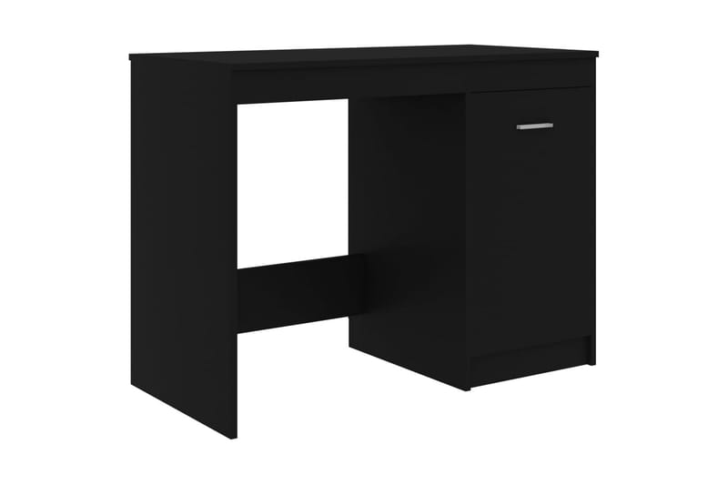 Työpöytä musta 140x50x76 cm lastulevy - Huonekalut - Pöytä & ruokailuryhmä - Työpöytä
 - Kirjoituspöytä