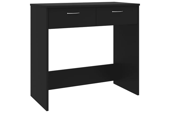 Työpöytä musta 80x40x75 cm lastulevy - Musta - Tietokonepöytä
 - Kirjoituspöytä