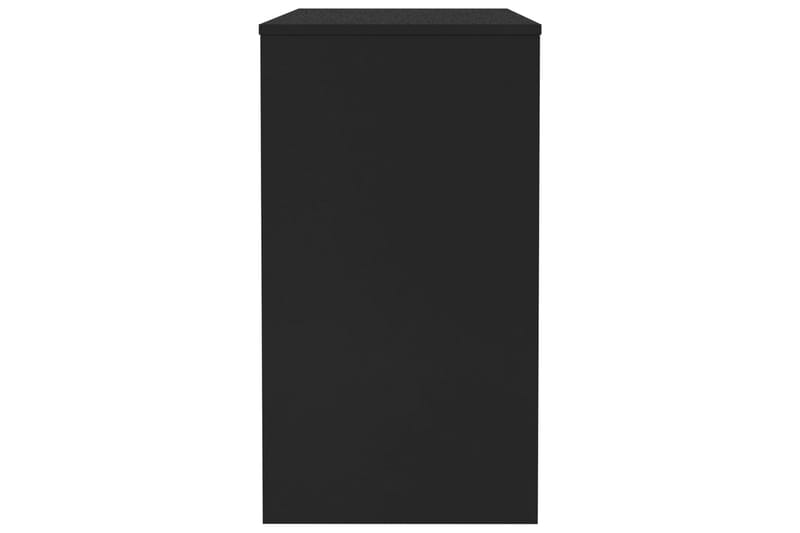 Työpöytä musta 90x40x72 cm lastulevy - Musta - Huonekalut - Pöytä & ruokailuryhmä - Työpöytä
 - Kirjoituspöytä