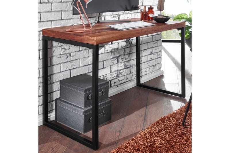 Työpöytä Rachid 117 cm Suorakulmainen - Luonnonväri - Huonekalut - Pöytä & ruokailuryhmä - Työpöytä - Kirjoituspöytä