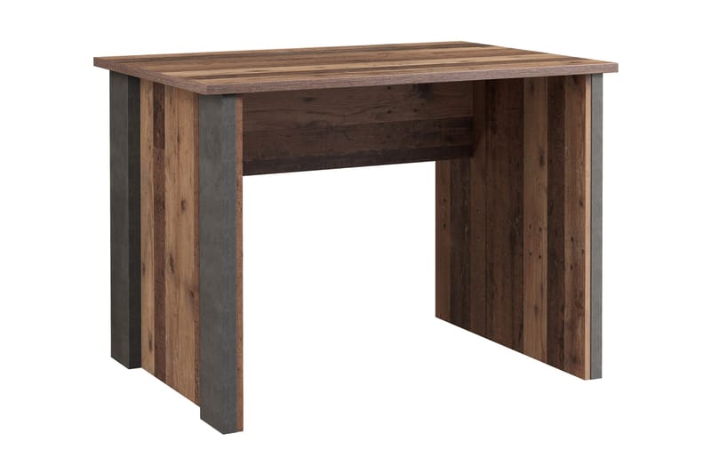 Työpöytä Trevorton 153 cm - Ruskea/Harmaa - Huonekalut - Pöytä & ruokailuryhmä - Työpöytä - Kirjoituspöytä
