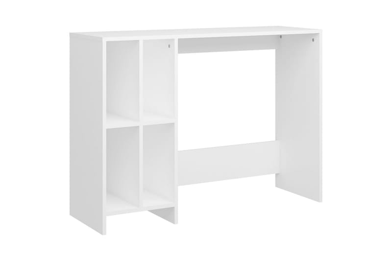 Työpöytä valkoinen 102,5x35x75 cm lastulevy - Valkoinen - Huonekalut - Pöytä & ruokailuryhmä - Työpöytä
 - Kirjoituspöytä