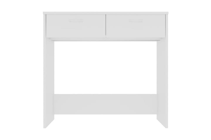 Työpöytä valkoinen 80x40x75 cm lastulevy - Valkoinen - Tietokonepöytä
 - Kirjoituspöytä