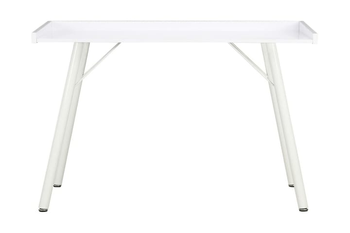 Työpöytä valkoinen 90x50x79 cm - Valkoinen - Kirjoituspöytä - Tietokonepöytä