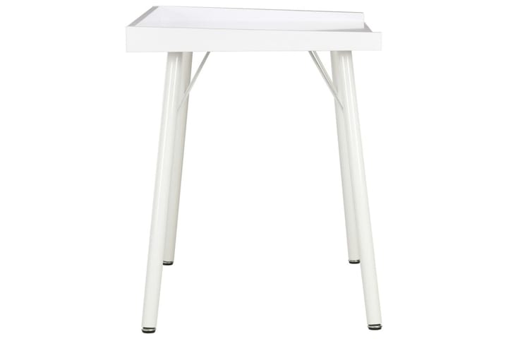 Työpöytä valkoinen 90x50x79 cm - Valkoinen - Tietokonepöytä
 - Kirjoituspöytä