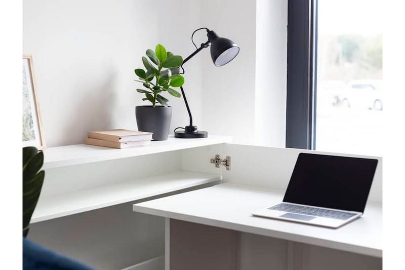 White - Huonekalut - Pöytä & ruokailuryhmä - Työpöytä - Kirjoituspöytä - Kulmakirjoituspöytä