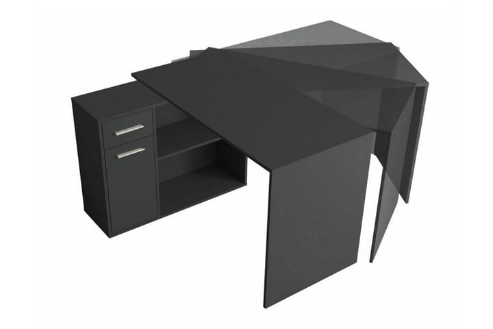 Kirjoituspöytä Wickston 120 cm - Antrasiitti - Tietokonepöytä
 - Kirjoituspöytä