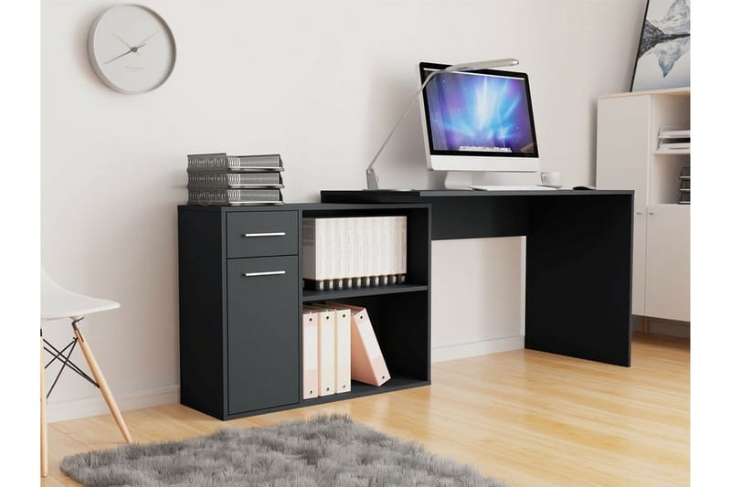 Wickston Skrivbord 120 cm Anthracite - Huonekalut - Pöytä & ruokailuryhmä - Työpöytä - Kirjoituspöytä