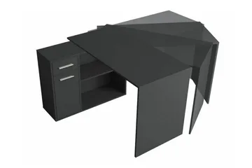 Wickston Skrivbord 120 cm Anthracite - Huonekalut - Pöytä & ruokailuryhmä - Työpöytä - Kirjoituspöytä