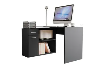 Wickston Skrivbord 120 cm Anthracite - Huonekalut - Pöytä & ruokailuryhmä - Työpöytä - Kirjoituspöytä