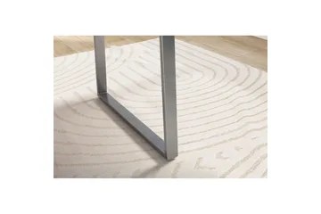 Kirjoituspöytä Wohnling Massiivipuinen puureuna Metallijalat Maalaistyyli Hopea, Suora, 140x60 cm - Hopea, Suora, 140x60 cm - Huonekalut - Pöytä & ruokailuryhmä - Työpöytä - Tietokonepöytä