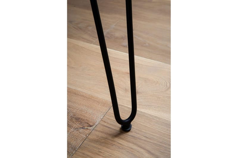 Kirjoituspöytä Wohnling Massiivipuuta 150 cm puun reuna ja hiusneulajalat Maalaistalo - Huonekalut - Pöytä & ruokailuryhmä - Työpöytä - Tietokonepöytä