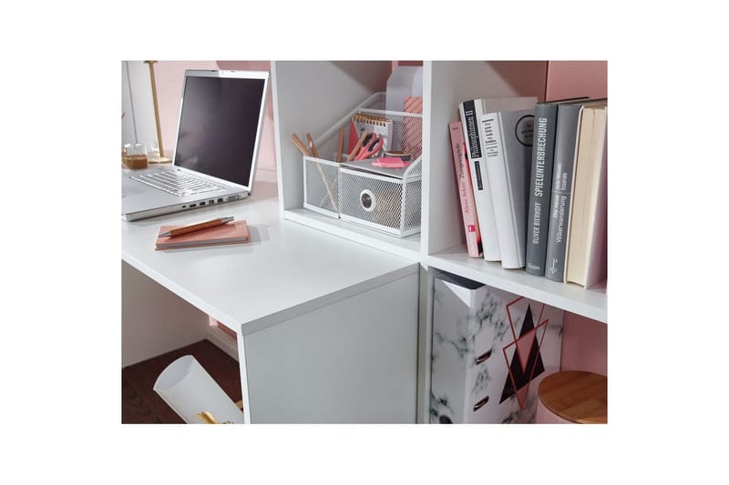 Kirjoituspöytä Wohnling moderni säilytystelineellä 170 cm - Huonekalut - Pöytä & ruokailuryhmä - Työpöytä - Tietokonepöytä