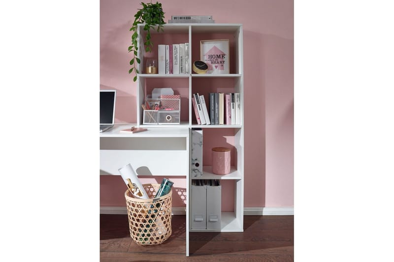 Kirjoituspöytä Wohnling moderni säilytystelineellä 170 cm - Huonekalut - Pöytä & ruokailuryhmä - Työpöytä - Tietokonepöytä