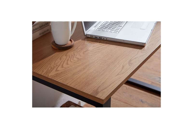 Kirjoituspöytä Wohnling Tammipuu tyyli 120 cm, moderni - Huonekalut - Pöytä & ruokailuryhmä - Työpöytä - Tietokonepöytä