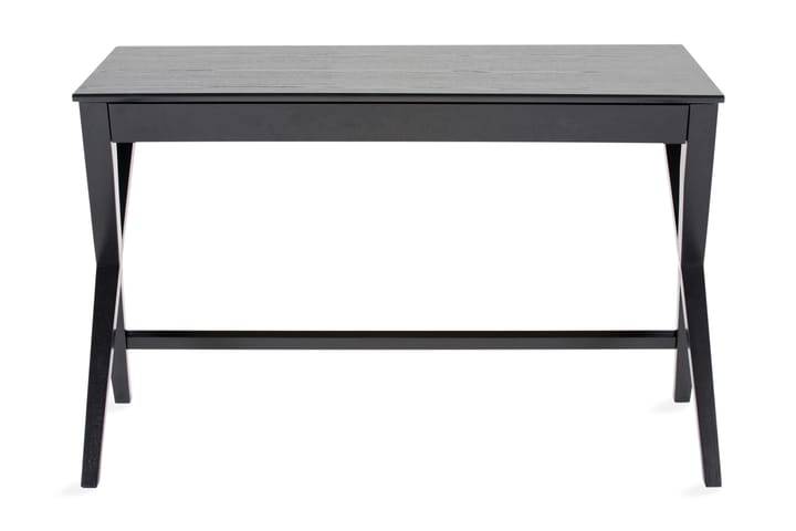 Kirjoituspöytä Writex 120 cm Säilytyksellä Laatikko - Luonnonväri/Musta - Kirjoituspöytä - Tietokonepöytä