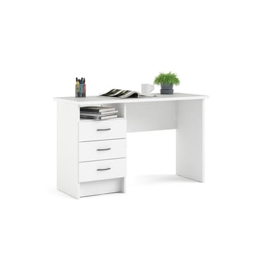Klintberg työpöytä 3 laatikolla 120x48x73 cm - Huonekalut - Pöytä & ruokailuryhmä - Työpöytä - Kirjoituspöytä