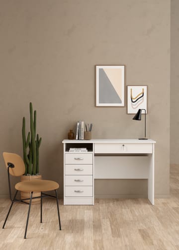 Klintberg työpöytä 5 laatikolla 109x48x76 cm - Huonekalut - Pöytä & ruokailuryhmä - Työpöytä - Kirjoituspöytä