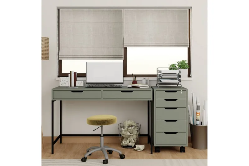 Loryn Kirjoituspöytä 55x120 cm, Vihreä