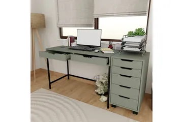 Loryn Kirjoituspöytä 55x120 cm - Vihreä - Huonekalut - Pöytä & ruokailuryhmä - Työpöytä - Tietokonepöytä