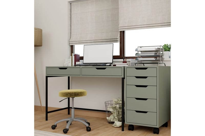 Loryn Kirjoituspöytä 55x120 cm - Vihreä - Huonekalut - Pöytä & ruokailuryhmä - Työpöytä - Tietokonepöytä