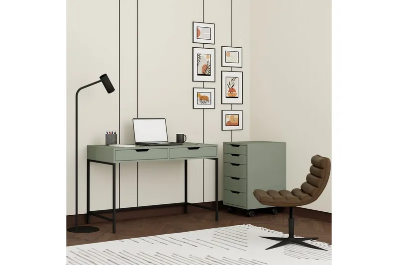 Loryn Kirjoituspöytä 55x120 cm - Vihreä - Huonekalut - Pöytä & ruokailuryhmä - Työpöytä
 - Tietokonepöytä