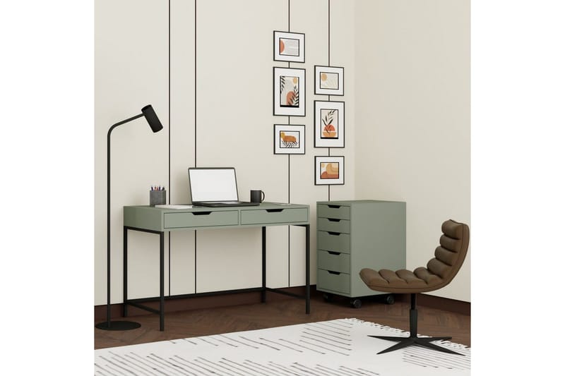 Loryn Kirjoituspöytä 55x120 cm - Vihreä - Huonekalut - Pöytä & ruokailuryhmä - Työpöytä - Tietokonepöytä