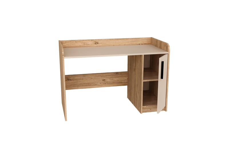 Luses Kirjoituspöytä 23,6x123,6 cm - Ruskea/Beige - Huonekalut - Pöytä & ruokailuryhmä - Työpöytä
 - Tietokonepöytä