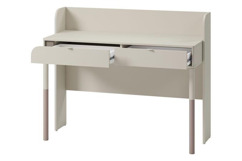 Monfort Kirjoituspöytä 122x50 cm - Beige - Huonekalut - Pöytä & ruokailuryhmä - Työpöytä
 - Tietokonepöytä