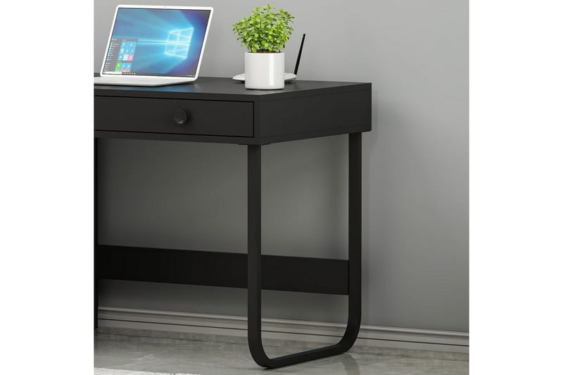 Neric Kirjoituspöytä 60x120 cm - Musta - Huonekalut - Pöytä & ruokailuryhmä - Työpöytä
 - Tietokonepöytä