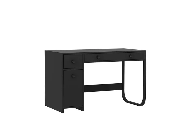 Neric Kirjoituspöytä 60x120 cm - Musta - Huonekalut - Pöytä & ruokailuryhmä - Työpöytä
 - Tietokonepöytä