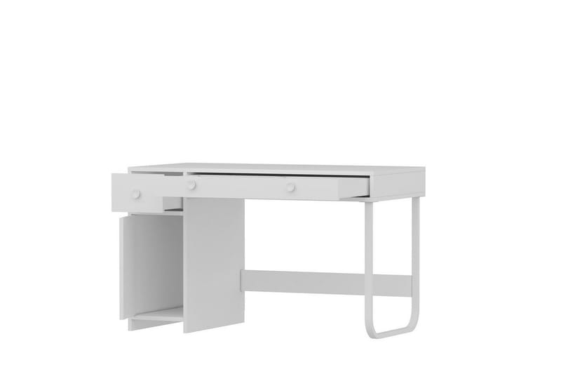 Neric Kirjoituspöytä 60x120 cm - Valkoinen - Huonekalut - Pöytä & ruokailuryhmä - Työpöytä
 - Tietokonepöytä