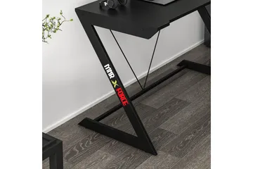 Pelipöytä Zoned 120 cm - Musta - Huonekalut - Pöytä & ruokailuryhmä - Työpöytä - Pelipöytä