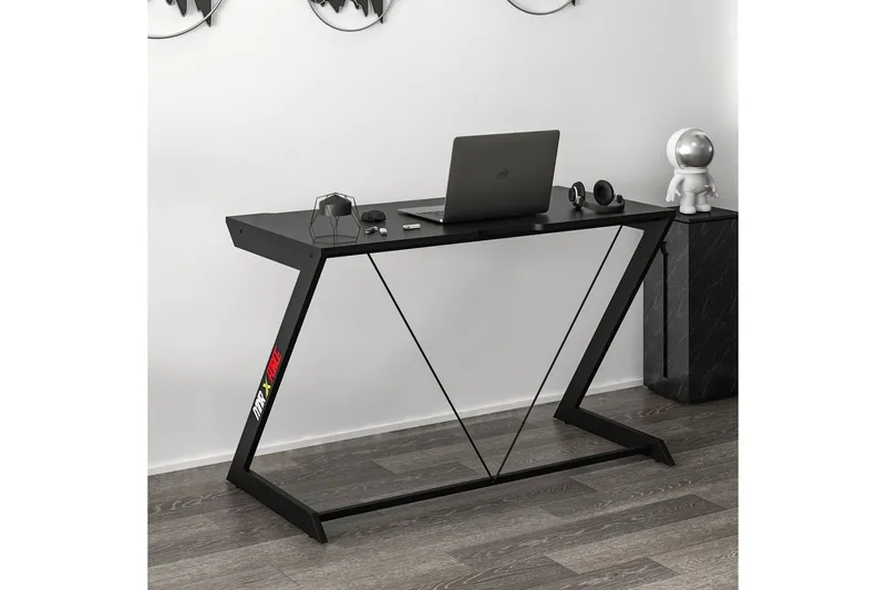 Pelipöytä Zoned 120 cm - Musta - Huonekalut - Pöytä & ruokailuryhmä - Työpöytä
 - Pelipöytä