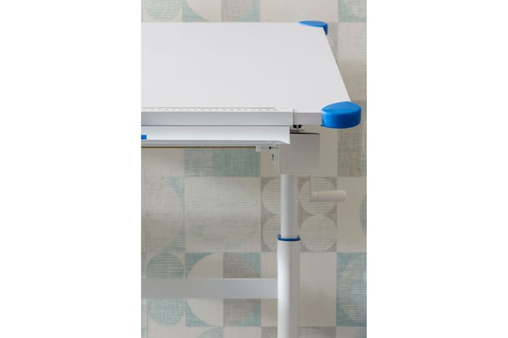 Kirjoituspöytä Kreigh 119 cm - Sininen - Piirustuspöytä
