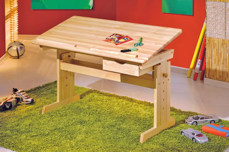 Kirjoituspöytä Lilium 109 cm - Puu - Huonekalut - Pöytä & ruokailuryhmä - Työpöytä - Piirustuspöytä