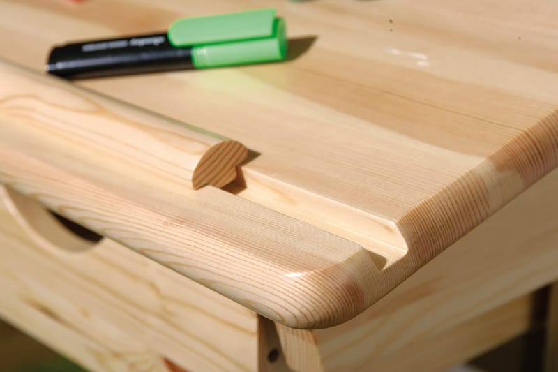 Kirjoituspöytä Lilium 109 cm - Puu - Huonekalut - Pöytä & ruokailuryhmä - Työpöytä - Piirustuspöytä