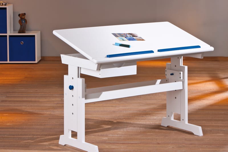 LaKivi Kirjoituspöytä Aurelius - Valkoinen - Huonekalut - Pöytä & ruokailuryhmä - Työpöytä - Piirustuspöytä