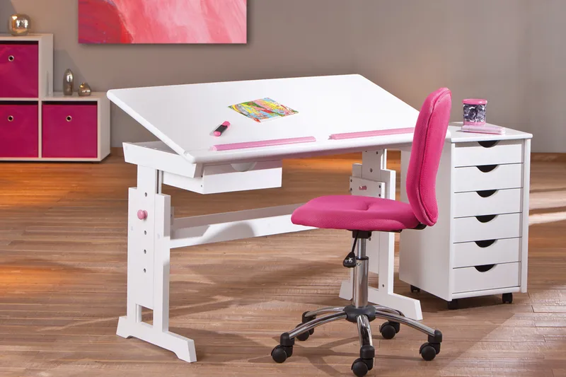 LaKivi Kirjoituspöytä Aurelius - Valkoinen - Huonekalut - Pöytä & ruokailuryhmä - Työpöytä - Piirustuspöytä