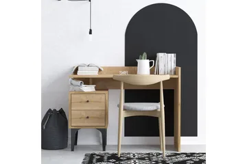 Puuk Kirjoituspöytä 45x100 cm - Tammi - Huonekalut - Pöytä & ruokailuryhmä - Työpöytä - Tietokonepöytä
