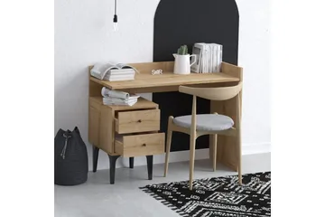 Puuk Kirjoituspöytä 45x100 cm - Tammi - Huonekalut - Pöytä & ruokailuryhmä - Työpöytä - Tietokonepöytä