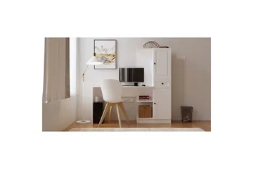 Salor Kirjoituspöytä 40x120 cm - Valkoinen - Huonekalut - Pöytä & ruokailuryhmä - Työpöytä - Tietokonepöytä